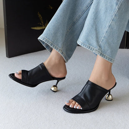 Round-Toe Mule (Charli)