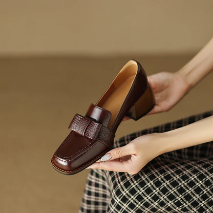 Square-Toe Loafer (Reva)