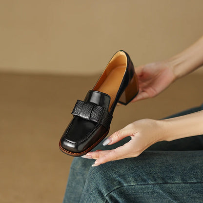 Square-Toe Loafer (Reva)