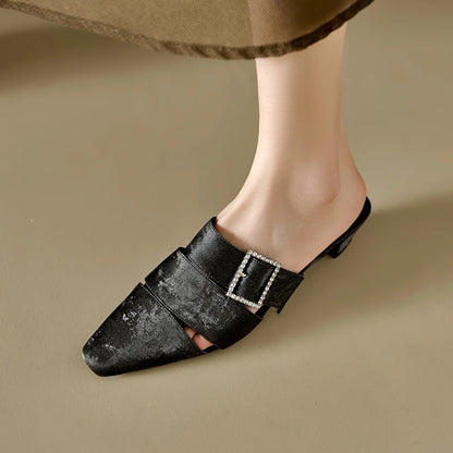 Pointed-Toe Mule (Daphne)