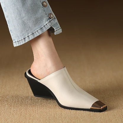 Pointed-Toe Mule (Melanie)