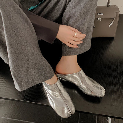 Round-Toe Mule (Nicole)