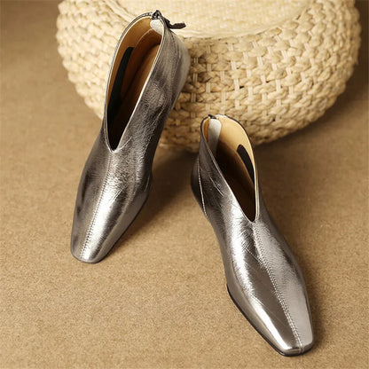 Square-Toe Block Heel (Ava)