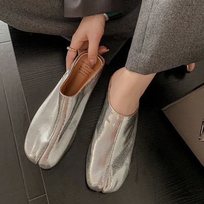 Round-Toe Mule (Nicole)