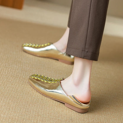Square-Toe Slip-on (Gwen)