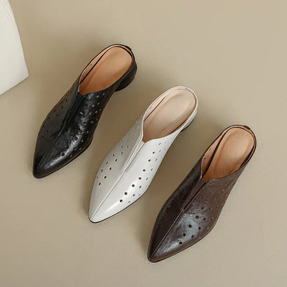 Pointed-Toe Mule (Scarlett)
