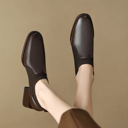 Square-Toe Loafer (Lillian)